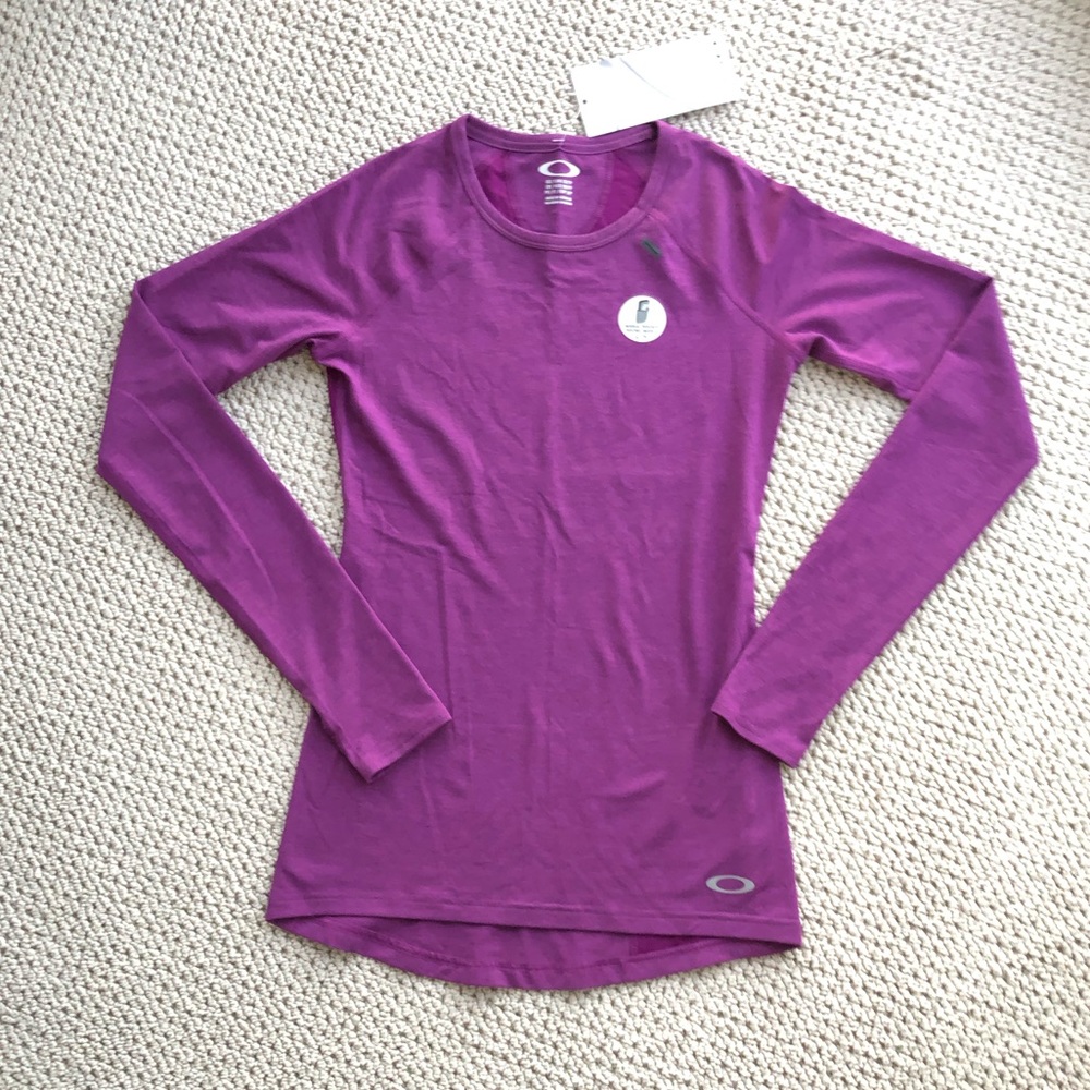 Oakley NWT OHydrolix Stride Long Sleeve Tech Tee